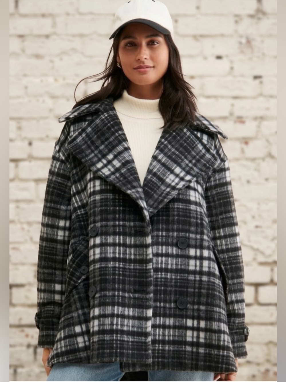 Free People Highlands Wool Peacoat